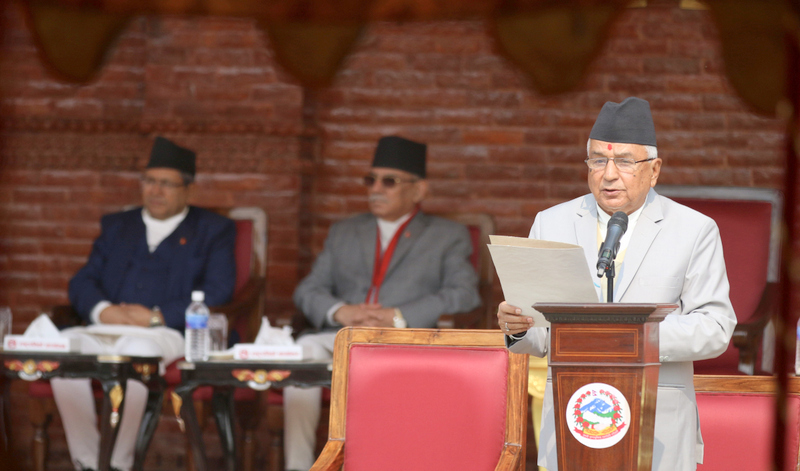 राष्ट्रपतिबाट जनताले अपेक्षा गरेको व्यवहार र कार्यशैलीप्रति सदैव सचेत छु : राष्ट्रपति