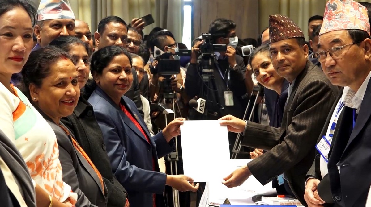 सांसद प्रमिला यादवद्धारा उपराष्ट्रपति पदको उम्मेदवारी फिर्ता