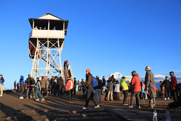 यसरी पुनहिलमा परिणत भयो ‘लुङटुङ’ डाँडा