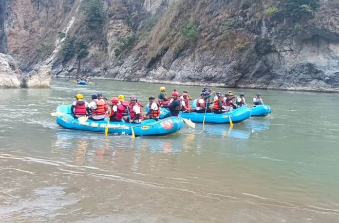 महाकाली नदीमा एसएसबीको र्‍याफ्टिङ, नेपालले माग्यो जवाफ 