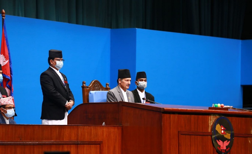 नेपाली समाजलाई थप ध्रुवीकरण हुनबाट रोक्न एमसीसी कार्यसूचीमा राखेको सभामुखको जवाफ