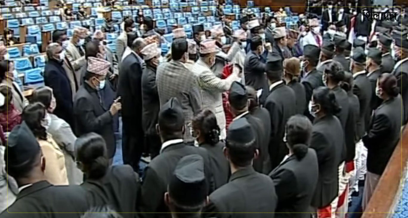 आज पनि एमसीसी टेबल भएन, एमालेको अवरोधपछि संसद बैठक स्थगित