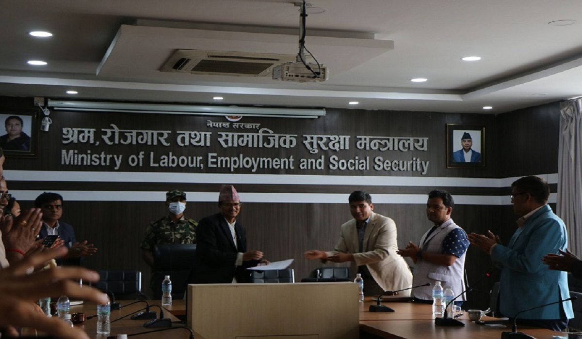 श्रममन्त्रीलाई वैदेशिक रोजगार व्यवसायीको आग्रह : साउदी,मलेसिया लगायतका समस्या समाधान गरिदिनु पर्यो