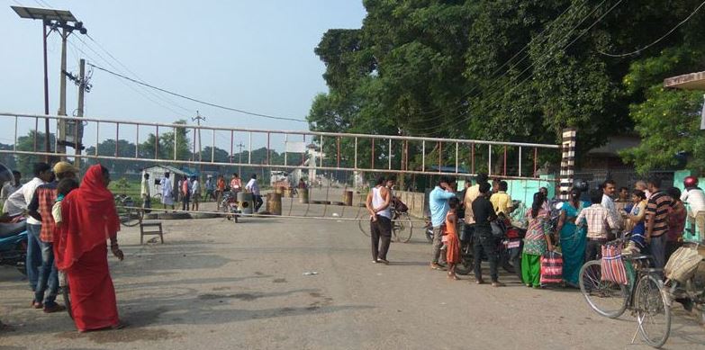 रौतहटको नेपाल–भारत सीमा नाका दुई दिन बन्द
