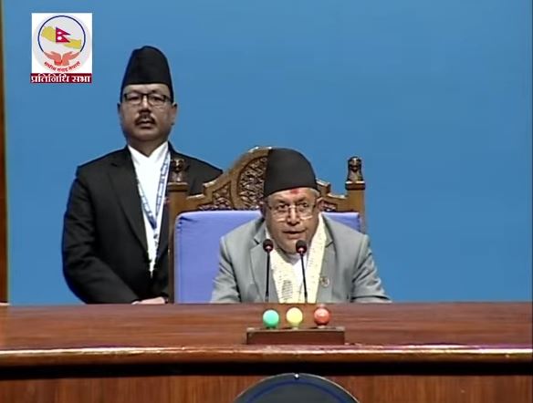 सभामुखको पहिलो बैठक : तटस्थ भूमिका खेल्ने प्रतिबद्धता, एमालेबाट राजीनामा