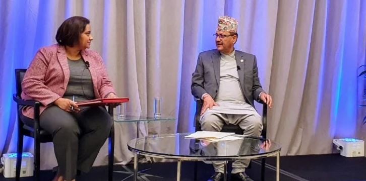 नेपालले  पर्यटन र प्रविधिमा अमेरिकाबाट थप सहयोगको अपेक्षा गरेको छ : मन्त्री साउद