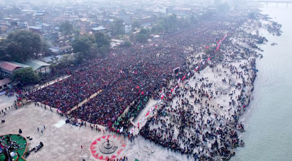 चितवन एमालेले भन्यो : महाधिवेशन उद्घाटनमा ६ लाख कार्यकर्ता आए