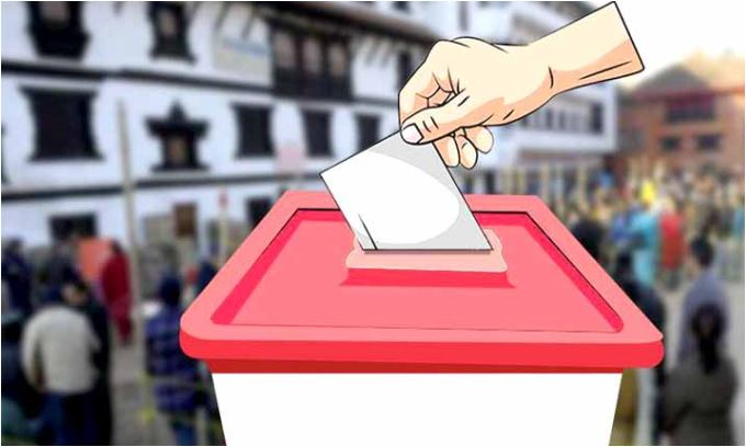 दोलखाका १० मतदान केन्द्रमा निर्वाचन सुरु