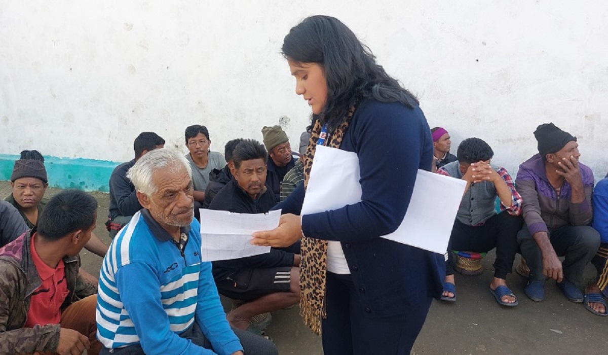 बदर मत कम गर्न गुल्मीमा कैदी बन्दीहरुका लागि मतदाता शिक्षा